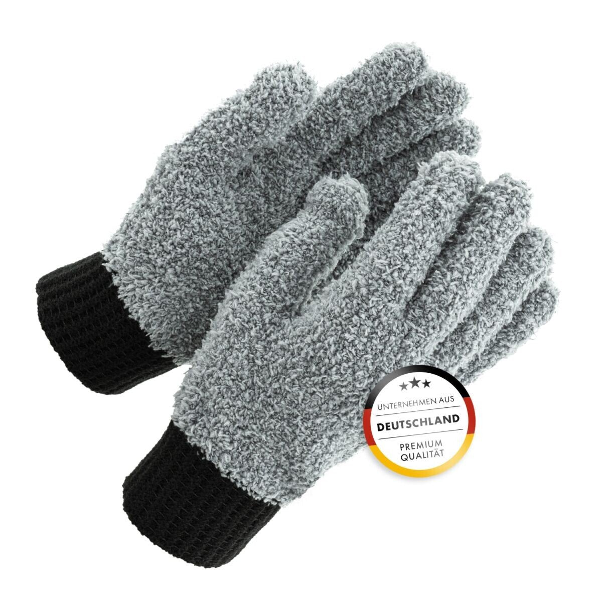 Chemicalworkz Allrounder Mikrofaser Handschuhe Grau (1 Paar)