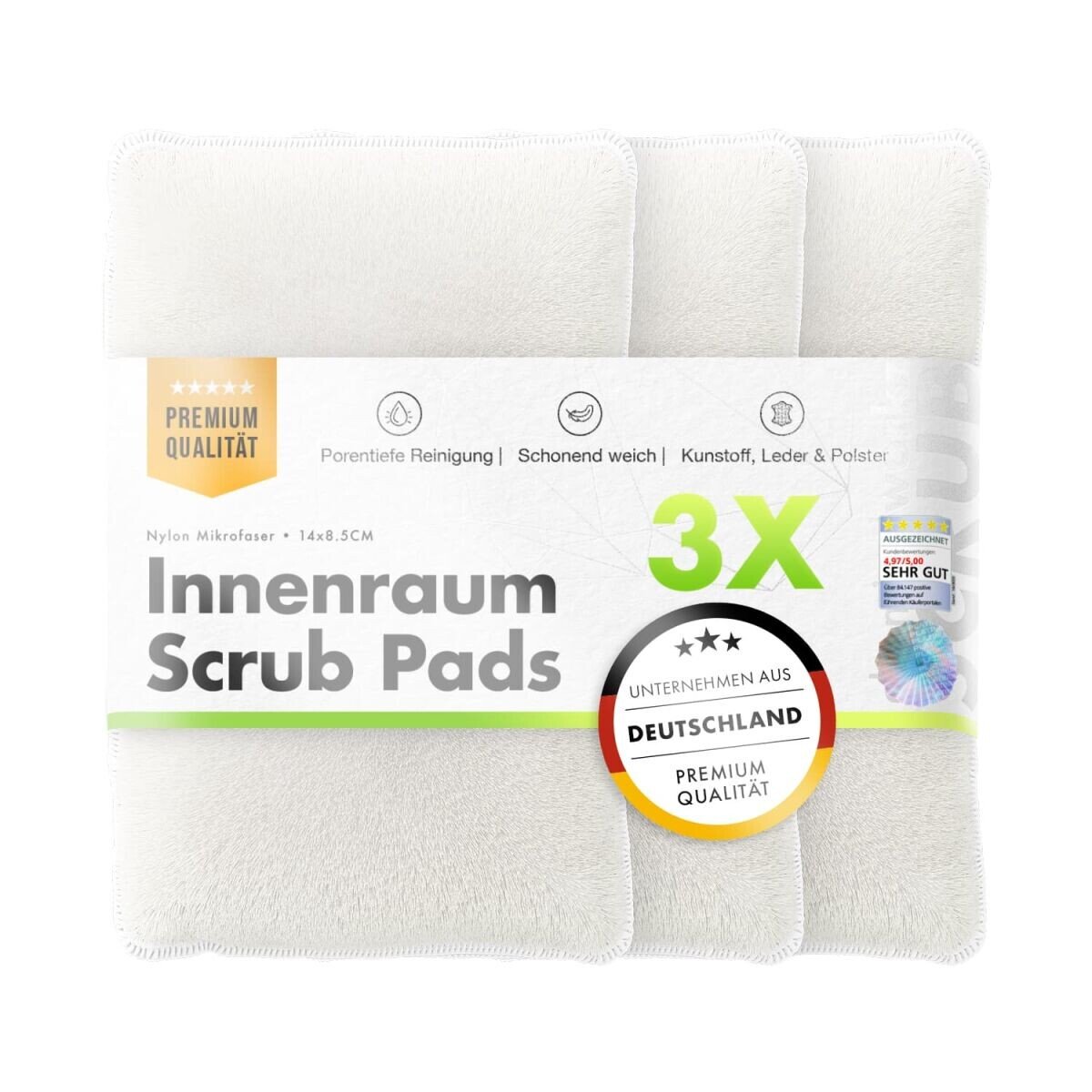 Chemicalworkz Innenraum Scrub Pad 3Stk.