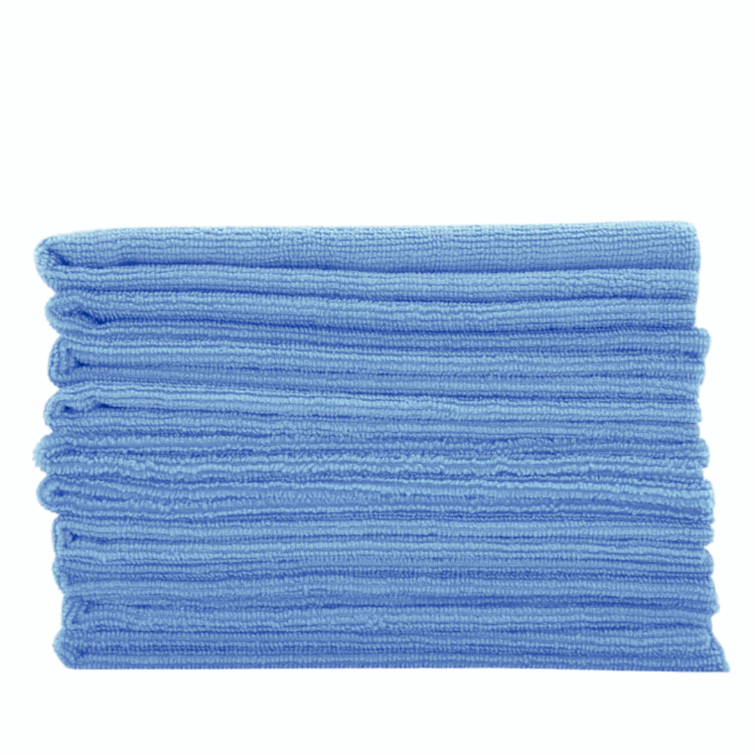 Pitstopstore Edgeless Allround Micro Towel 250GSM Hellblau 40×40cm